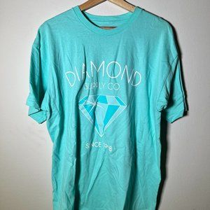 Teal Diamond Supply Co Tee Shirt